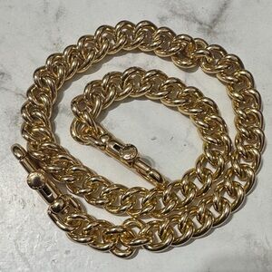 Coach chain strap